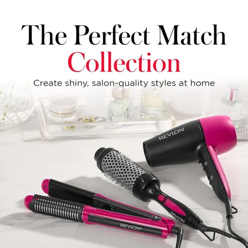 Miniatura 8 de REVLON Perfect Match Plancha Plana - Alisadora de Cabello y Rizador 2 en 1, Con Triple Infusión de Aceite que Ayuda a Reducir el Daño por Calor