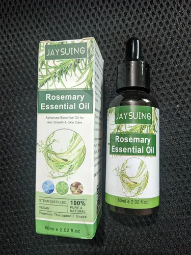 Miniatura 3 de Aceite de Romero Para, 1 Masajeador, Aceite de Romero para el Crecimiento Del Cabello, Aceite de Ricino para Cejas y Pestañas