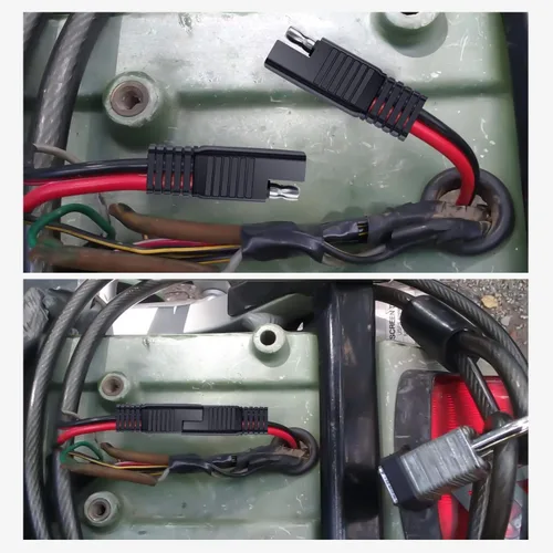 Miniatura 6 de Nilight Arnés de desconexión rápida de calibre 10 y 2 pines, cable de plomo de bala de conector SAE resistente