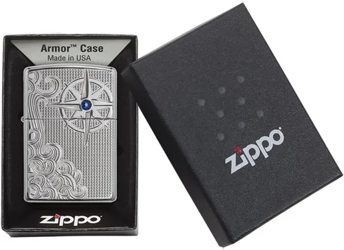 Miniatura 5 de Zippo Encendedores náuticos Armadura de cromo pulido