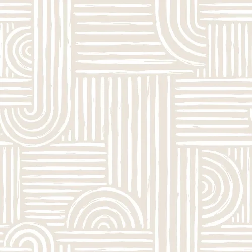 Miniatura 9 de VEELIKE Papel tapiz geométrico blanco y negro para despegar y pegar, papel tapiz abstracto moderno para dormitorio, baño, decoración de pared