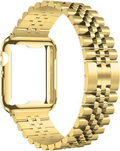 Miniatura 9 de baozai Correas compatibles con Apple Watch de 1.811 in 1.772 in 1.732 in 1.654 in 1.614 in 1.575 in 1.496 in, correa de acero inoxidable con funda