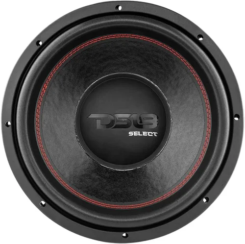Miniatura 2 de DS18 SLC12S - Altavoz de audio para subwoofer para automóvil, cono de fibra de vidrio de 12 pulgadas, canasta de acero negro, bobina de voz única