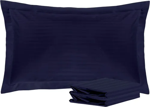 Miniatura 27 de Juego de 2 fundas de almohada estándar de 600 hilos, 100% algodón egipcio, con cierre de sobre, tamaño estándar de 20 x 26 pulgadas, fundas