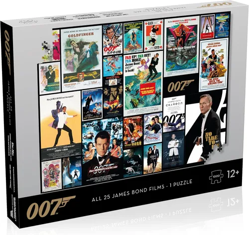 Miniatura 8 de James Bond - Juego de rompecabezas de 1000 piezas de James Bond Films