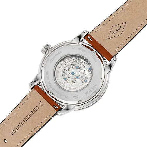 Miniatura 9 de Fossil - Reloj de pulsera automático y mecánico de estilo Townsman en acero inoxidable para hombre