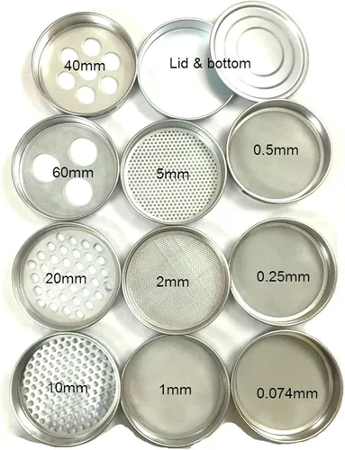 Miniatura 2 de Fine Mesh Sieve, 304 Stainless Steel Mesh Sieve 1-50 mm Hole Kitchen Baking Food Bean Filter Screen(Hole Diameter 1 mm,10 cm Diameter)