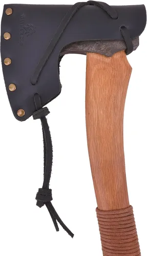 Miniatura 3 de Funda de cuero para hacha, cubierta de hacha de camping con cubierta segura para cabeza de hacha