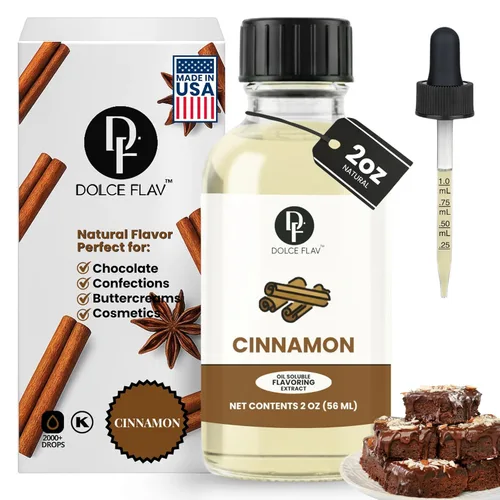 Miniatura 17 de Dolce Flav Extracto de Frambuesa – 2 onzas de saborizante concentrado de frambuesa soluble en aceite, kosher, sin azúcar, para chocolates, caramelos
