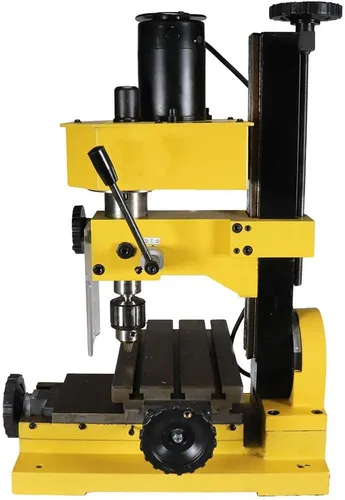 Miniatura 2 de Erie Tools. Máquina mini fresadora con velocidad variable.Taladro de mesa, mecanización por transmisión por engranaje con tope de profundidad