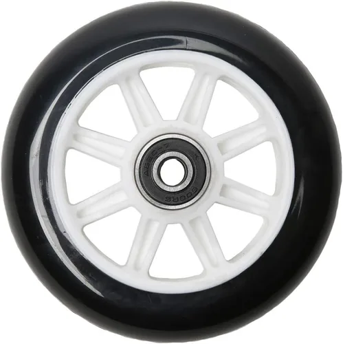 Miniatura 4 de FREEDARE Ruedas de repuesto para scooter de 3.937 in con rodamientos para patada Blanco