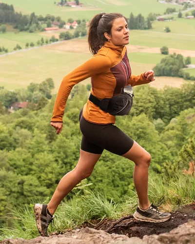 Miniatura 2 de WATERFLY Riñonera de Cintura: Mochila de Senderismo con Soporte para Botella de Agua y Correa, Riñonera para Hidratación para Hombres y Mujeres