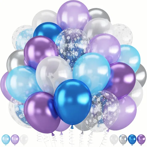 Miniatura 19 de Globos negros dorados, paquete de 60 globos de látex de 12 pulgadas negros metálicos cromados dorados con globo de confeti dorado para hombres
