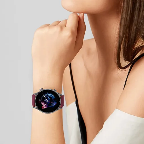 Miniatura 8 de Amzpas Correa de silicona para Amazfit GTR, 0.866 in, paquete de 4 pulseras de repuesto suaves de liberación rápida, correa deportiva para hombres