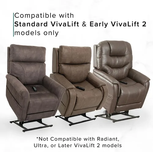 Miniatura 3 de AlveyTech Control remoto de repuesto de 10 botones y 5 pines para silla elevadora Pride VivaLift (versión estándar y temprana Viva Lift 2)