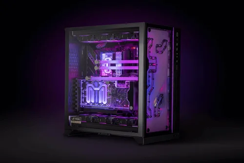 Miniatura 8 de EKWB EK-Quantum Surface S360, negro, radiador de PC de 14.173 in, 1.181 in de grosor, 3 soportes de ventilador de 4.724 in, 2 puertos G1/4 pulgadas