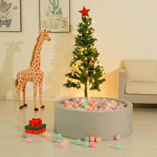 Miniatura 8 de GOGOSO 100 Pelotas de Hoyo de Plástico para Bebés Niñas Pequeñas para Casa de Juegos, Piscina para Bebés, Centros de Diversión con Pelotas, para 100