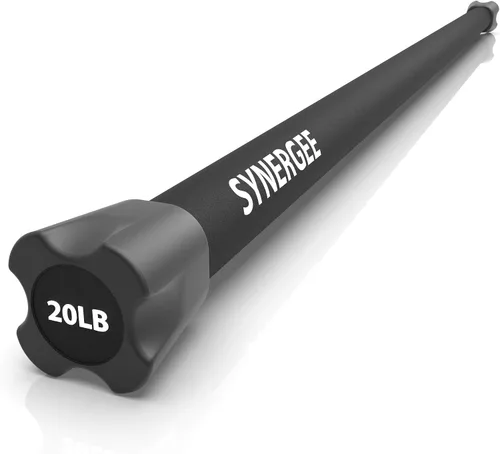 Miniatura 10 de Synergee - Juego de barras de entrenamiento con peso, varios pesos disponibles, acolchadas, para tonificar el cuerpo, ganar fuerza y mejorar la e)