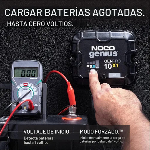 Miniatura 5 de NOCO Genius GENPRO10X1: Cargador de batería a bordo de 1 banco, 10A - 10A por banco, cargador marino impermeable de 12V con protección contra