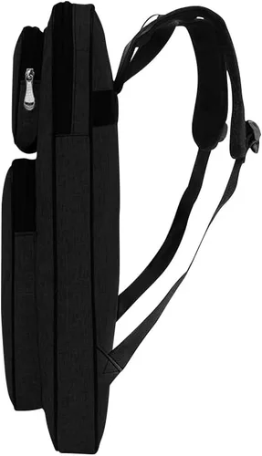 Miniatura 6 de PENINSULA LOVE Portafolio de arte 8K Bolsa de transporte impermeable para artistas, bolsa de mano portátil para artistas, bolsa de almacenamiento
