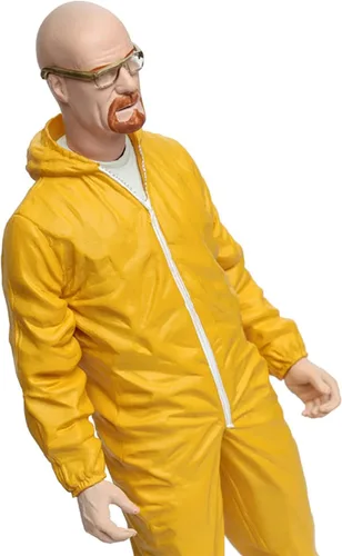 Miniatura 2 de Figura de 15,24 cm de Walter White material peligroso (traje amarillo) de Breaking Bad Mezco Toyz