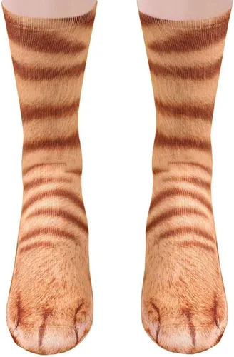 Divertidos calcetines de pata de animal, regalos de cumpleaños, rellenos de calcetines de Navidad para adolescentes, hombres, mujeres y niñas,