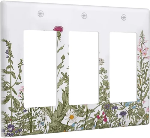 Miniatura 103 de Cubierta para interruptor de luz personalizable Personaliza la tuya propia, placa de pared doble basculante con imagen, logotipo, texto, 2 vías