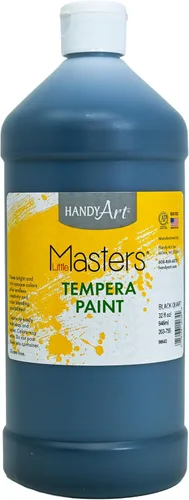 Miniatura 8 de Handy Art Little Masters - Pintura al temple (16 onzas), color rojo