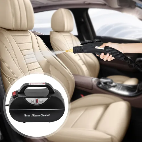 Miniatura 2 de Limpiador de vapor de mano multifuncional, limpiadores de vapor de coche de 1800 W para uso doméstico, máquina de limpieza móvil de alta presión