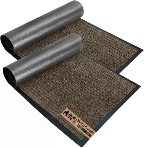 Miniatura 21 de Gorilla Grip - Tapete afelpado original de goma con perfil bajo, resistente, duradero, impermeable y fácil de limpiar para interior y exterior