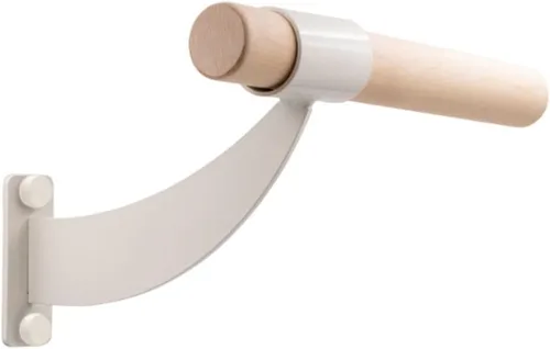 VITA Barre - Barra de ballet individual montada en la pared, clásica WB15, madera | Altura fija, fabricada en Estados Unidos, equipo de ejercicio