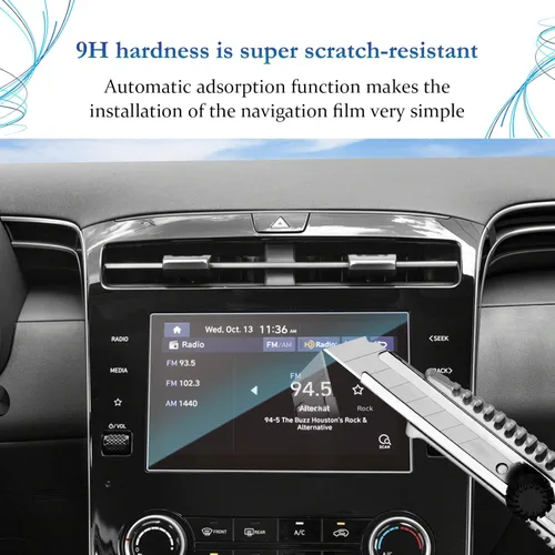 Miniatura 2 de SKTU Protector de pantalla para Hyundai Tucson 2023 2024 de 8 pulgadas para Hyundai Tucson/Hyundai Santa Cruz 2022 2022 2023 2024
