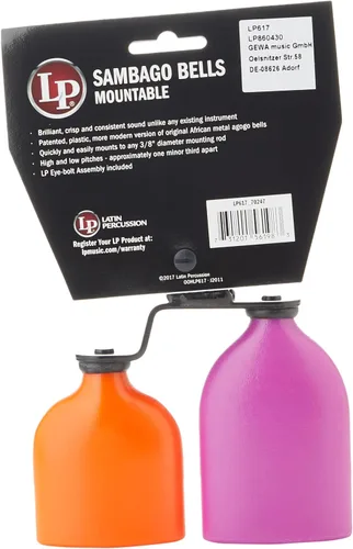 Miniatura 3 de Latin Percussion LP617 Campanas Sambago de doble montaje