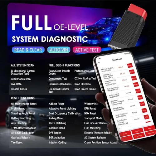 Miniatura 5 de LAUNCH AIOBD Bluetooth OBD2 escáner - Diagnóstico completo del sistema, IA explica fallas simplemente, estimaciones de piezas/mano de obra/costos