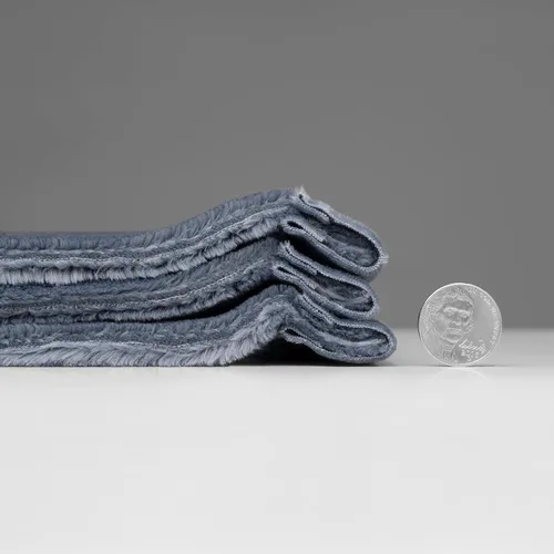 Miniatura 2 de Mellowdy Manta de franela extra gruesa y mullida (gris oscuro, 60x80) - Manta cálida de tamaño individual de 500GSM para invierno, otoño Suave