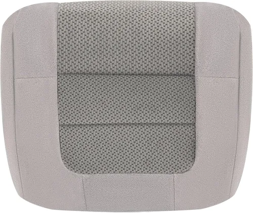 KUAFU Funda gris para asiento inferior del lado del conductor, compatible con Ford F150 XLT Super-Crew Cab 2001, 2002, 2003, cabina individual 4X4