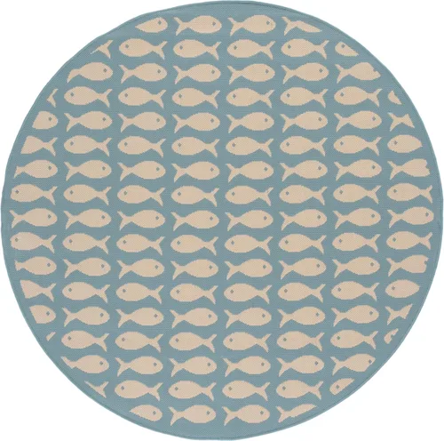 Miniatura 24 de SAFAVIEH Alfombra lavable para exteriores, colección Patio de 2.3 x 6.7 pies, color negro y beige, no desprende pelusa y fácil limpieza, ideal