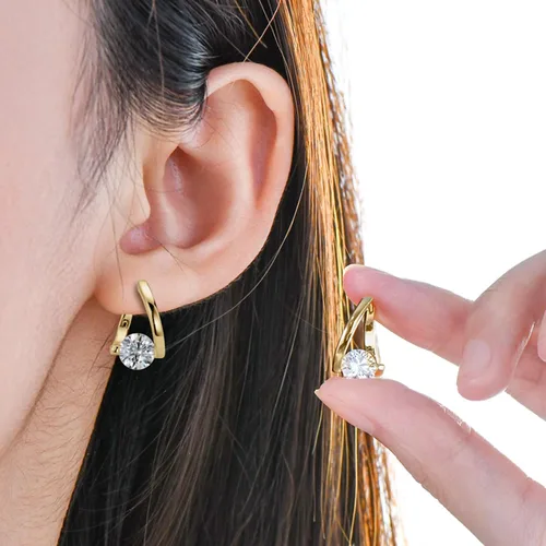 Miniatura 2 de Pendientes linfáticos para mujer