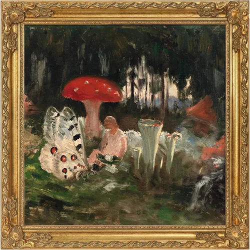 Miniatura 12 de Marco dorado antiguo para lienzo estirado de 8 x 10, marco de pintura barroca de madera maciza para retratos, paisajes, impresiones de arte