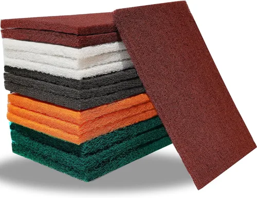 Tonmp Paquete de 15 almohadillas de mano de 6 x 9 pulgadas, gruesas, medianas, finas, superfinas, 5 diferentes especificaciones, surtido de