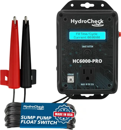Miniatura 11 de Interruptor de flotador de bomba de sumidero HC6000v2: sensores Hi-Lo, alarmas incorporadas Versátil, sin limpieza y sin piezas móviles, evita