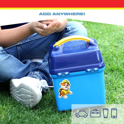Miniatura 8 de Paw Patrol - Juego de 12 calcomanías de Paw Patrol para niños y adultos, calcomanías de vinilo para laptop, vaso, botella de agua, vehículos