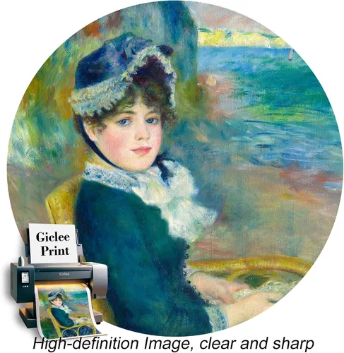 Miniatura 443 de A&T ARTWORK Campo de trigo con cipreses de Van Gogh Las reproducciones de arte clásico mundial, impresiones en lienzo giclée para decoración