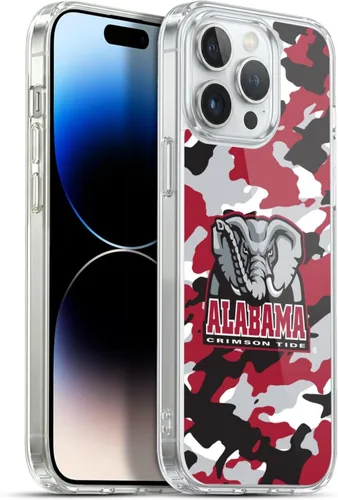 Miniatura 70 de Head Case Designs Funda de gel suave con licencia oficial de la Universidad de Alabama UA Collage compatible con Apple iPhone 13 Pro Max