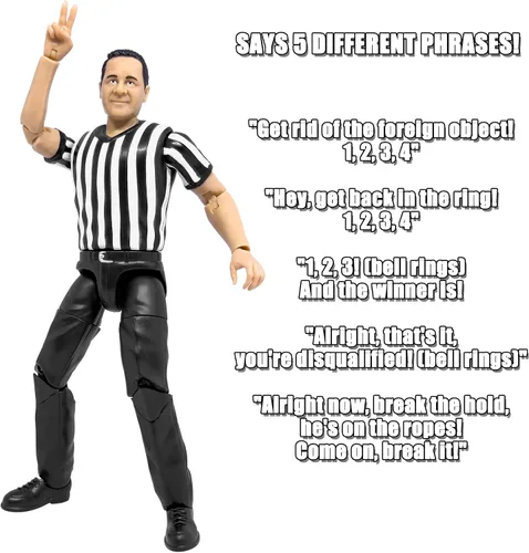 Miniatura 3 de Especial Deal: Talking Árbitro & Ring locutor cifras de wrestling