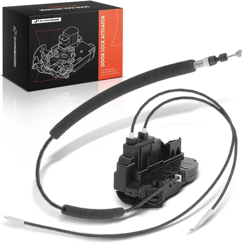 Miniatura 12 de A-Premium Actuador de pestillo de cerradura de puerta compatible con Nissan Titan 2004-2014 Crew Cab Pickup, lado trasero izquierdo del conductor