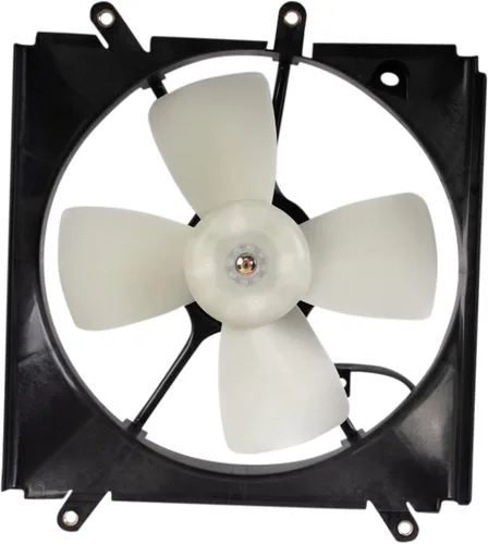 Miniatura 55 de TRQ Conjunto de ventilador de refrigeración dual del radiador compatible con Toyota Highlander 2008-2013 TO3115155