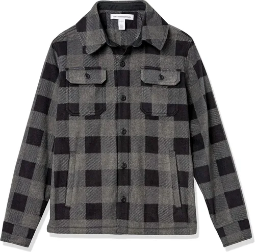 Miniatura 5 de Tienda Essentials Men's Long-Sleeve Polar Fleece Shirt Jacket