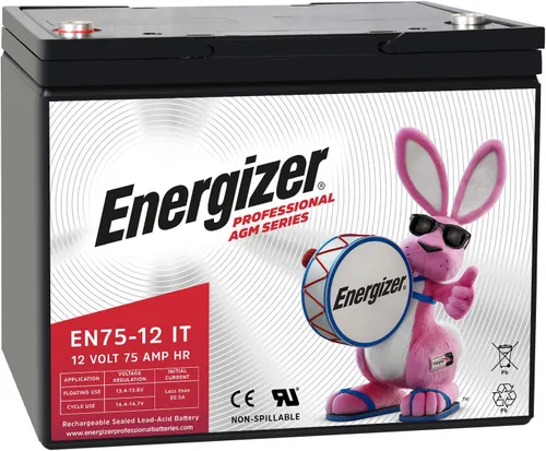 Miniatura 9 de Energizer EN35-12, Batería recargable de plomo ácido sellada AGM de 12 voltios 35 amp/hr de larga duración, ideal para usar en sillas de ruedas