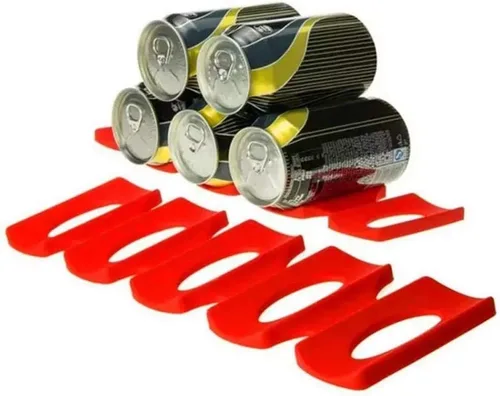 Dispensador de bebidas para refrigerador, organizador de botellas de agua, organizador de latas de soda para refrigerador, soporte de almacenamiento